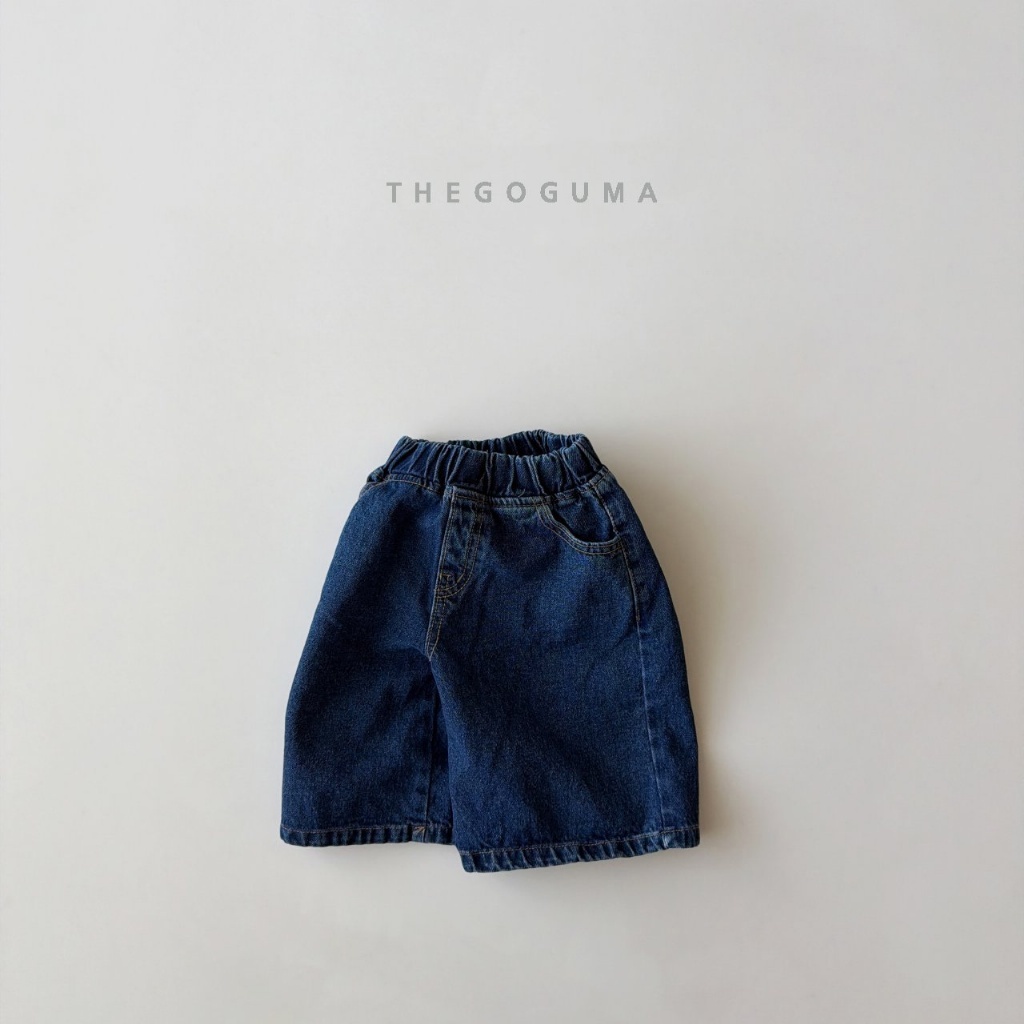 韓國🇰🇷THEGOGUMA 五分Ａ字牛仔褲(XS-XL/JS-JL)