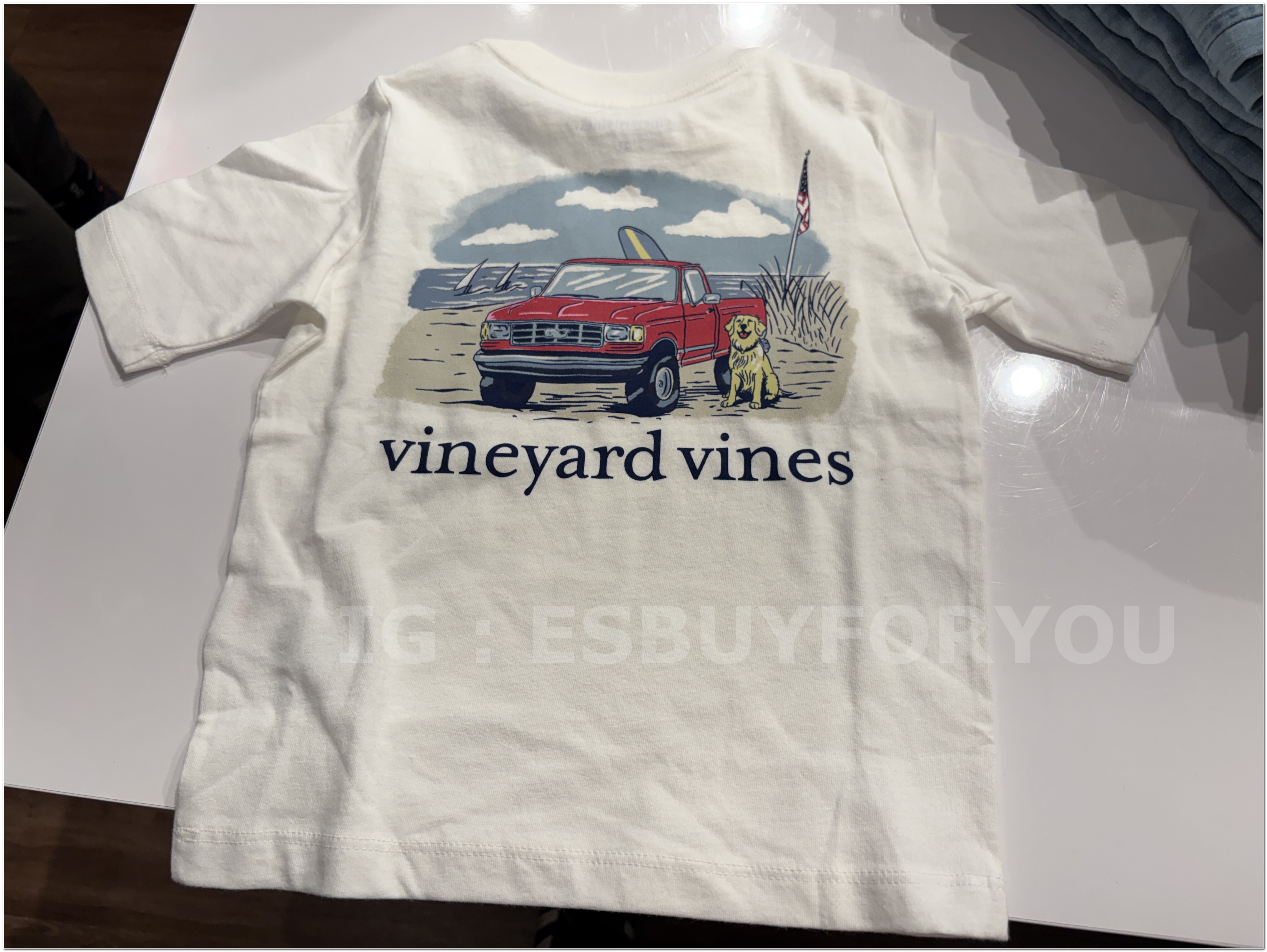 【限時】Vineyard Vines小鯨魚 男童裝 正反圖案 短TEE