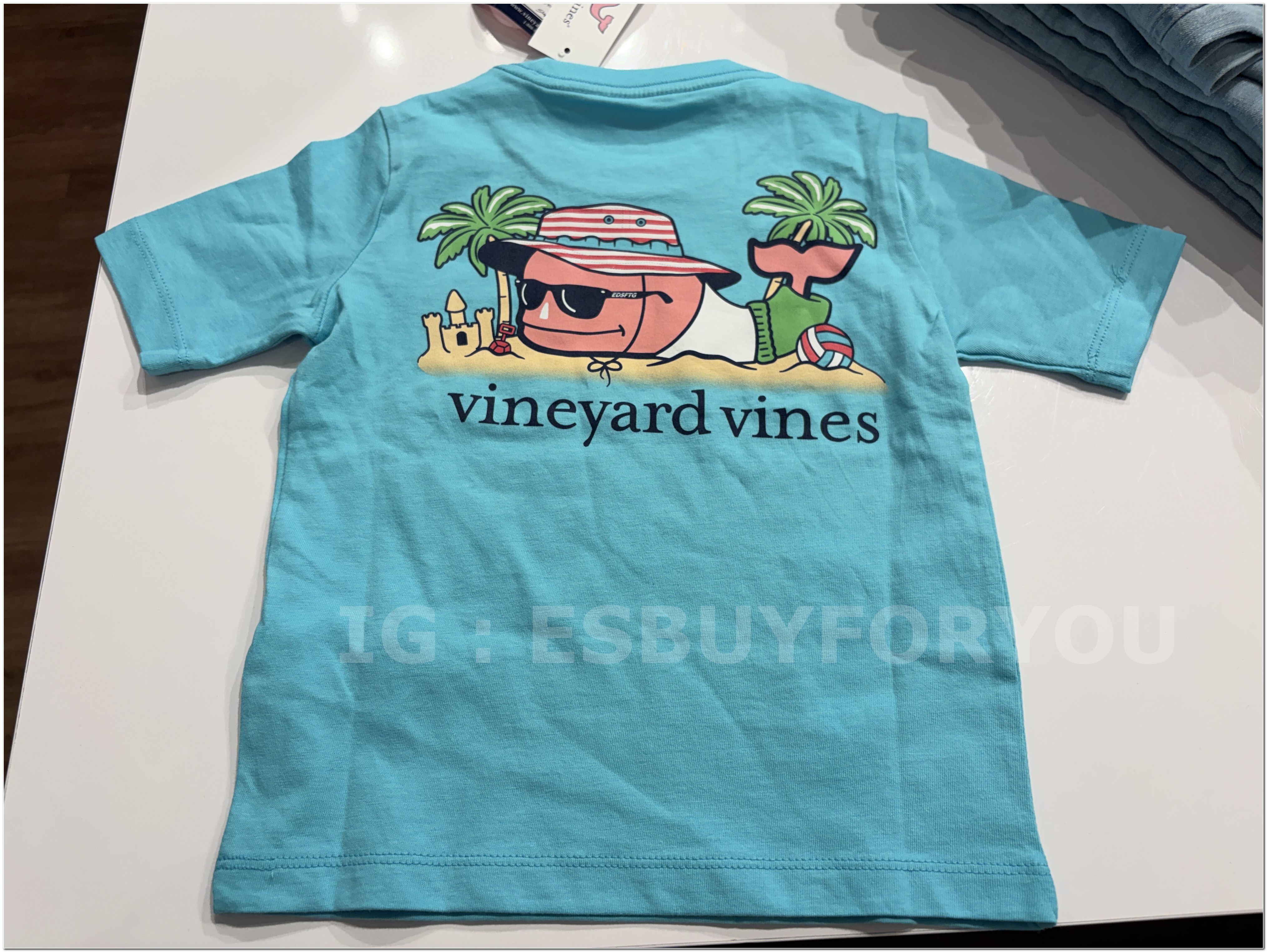 【限時】Vineyard Vines小鯨魚 男童裝 度假鯨魚 短TEE