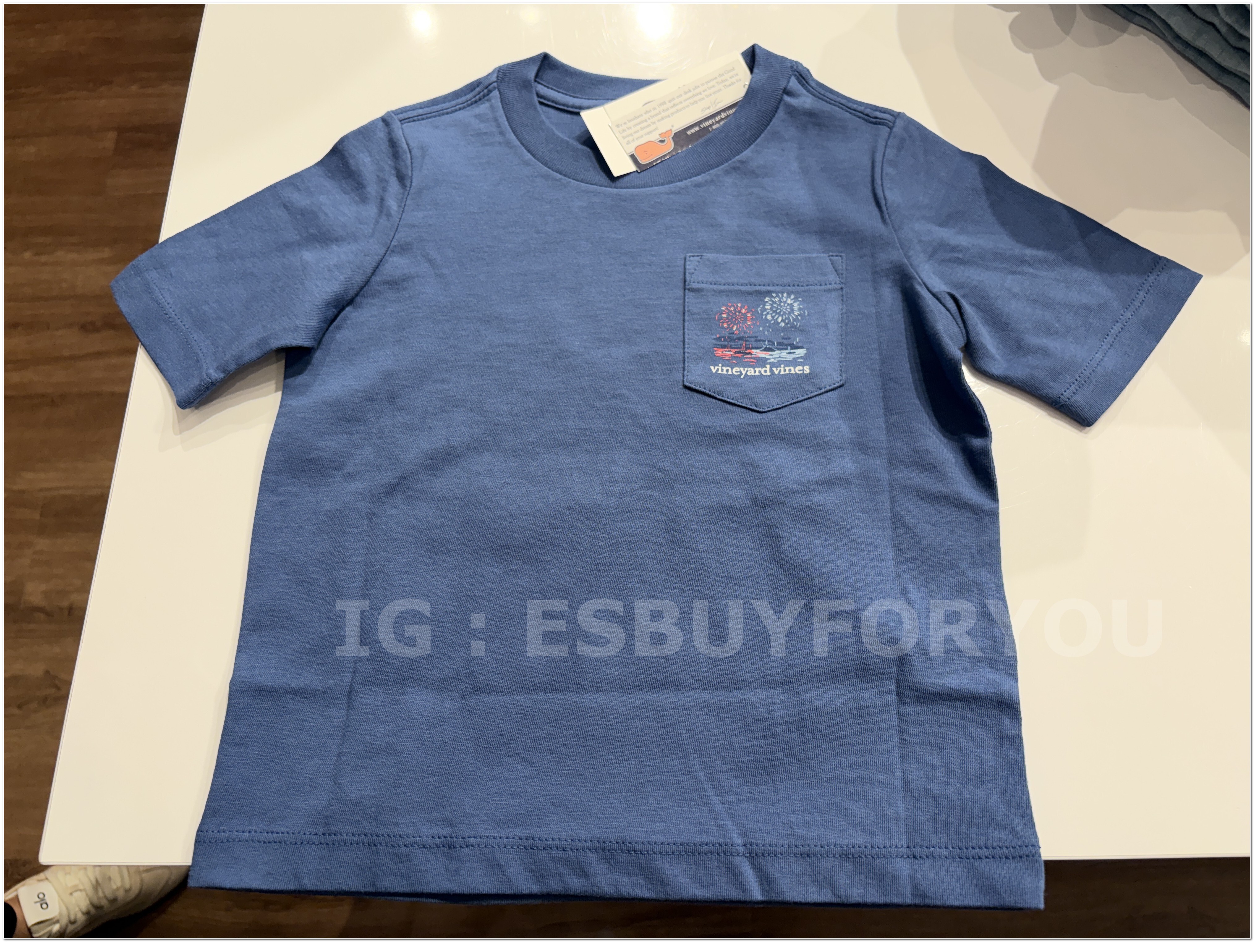 【限時】Vineyard Vines小鯨魚 男童裝 造型海灘鯨魚 短TEE