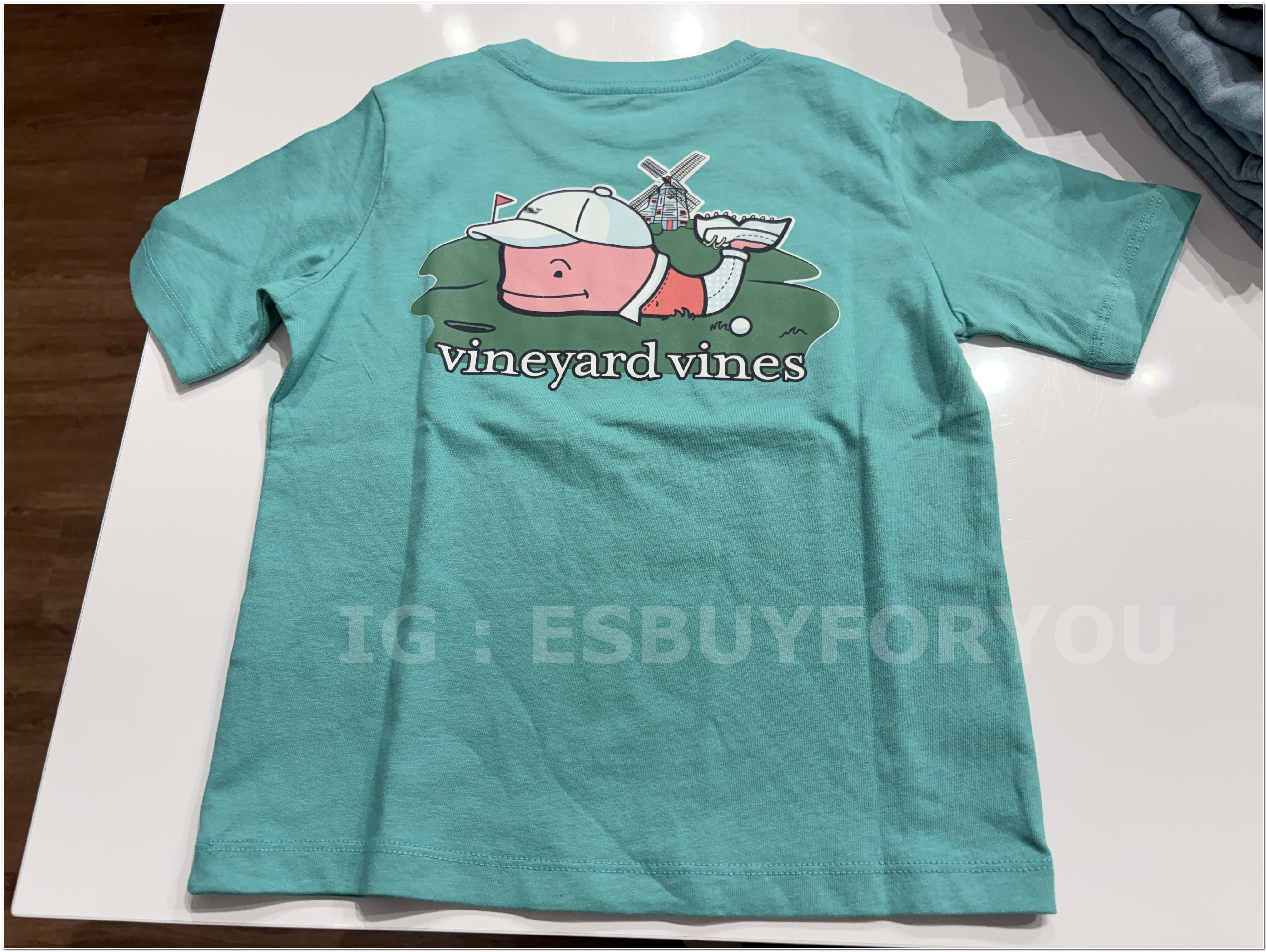 【限時】Vineyard Vines小鯨魚 男童裝 高爾夫球鯨魚 短TEE
