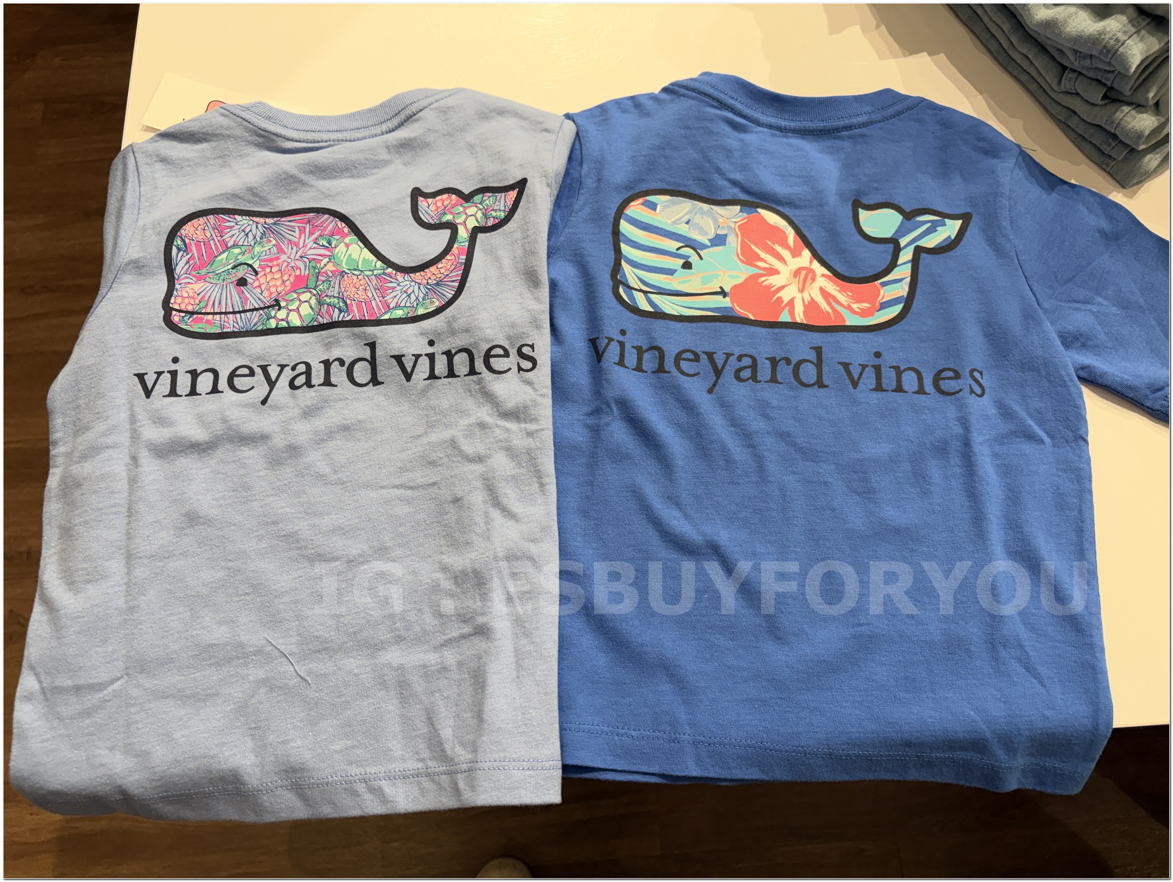 【限時】Vineyard Vines小鯨魚 男童裝 造型小鯨魚 短TEE (2色)