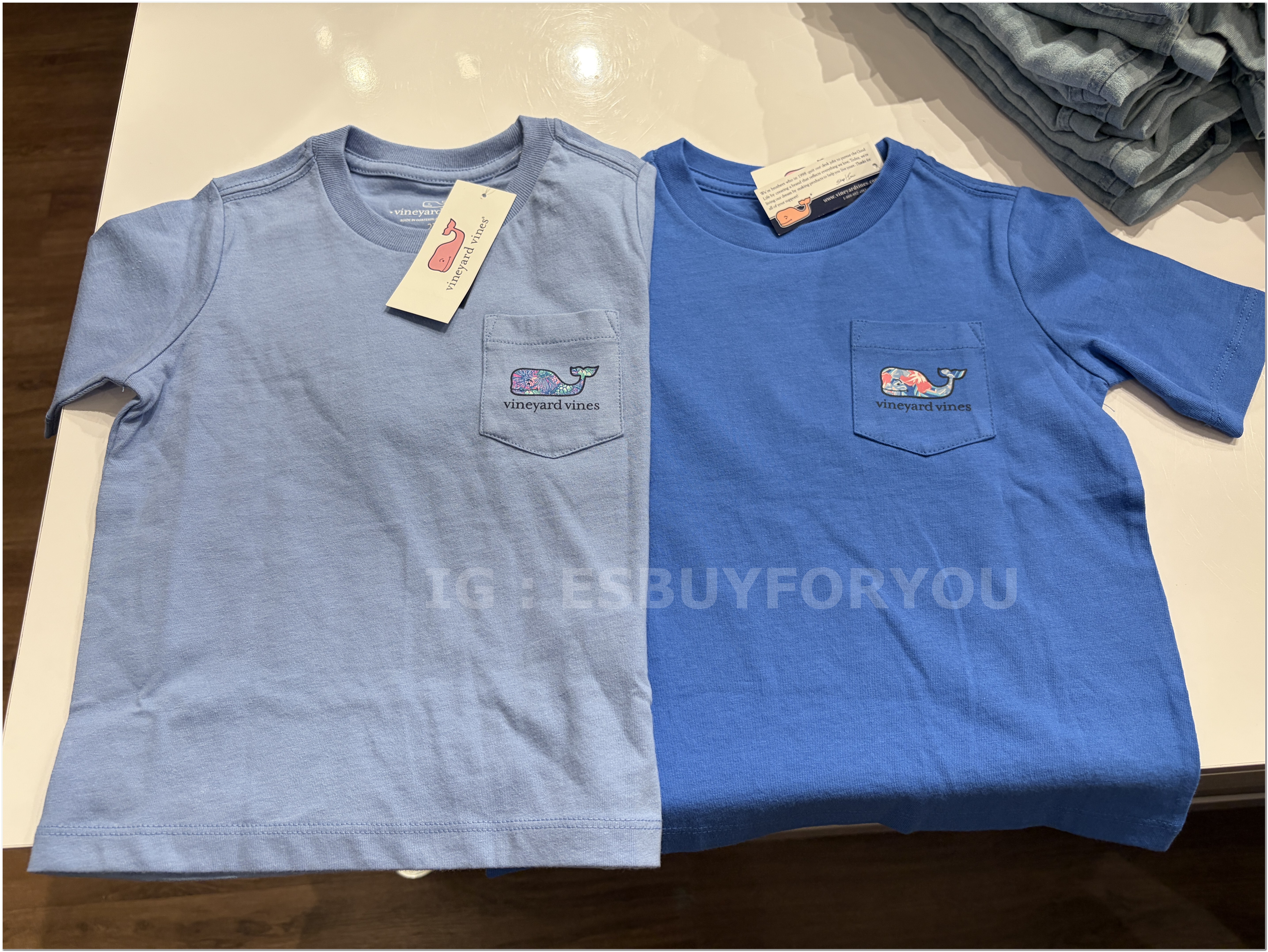 【限時】Vineyard Vines小鯨魚 男童裝 造型小鯨魚 短TEE (2色)