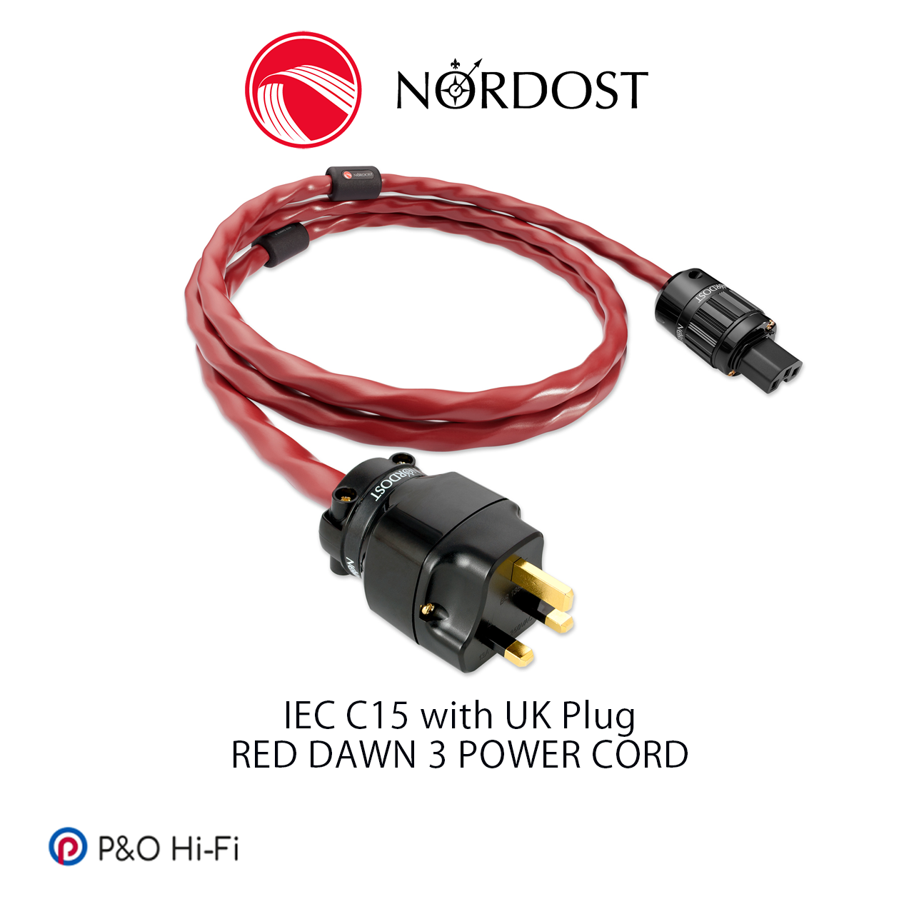 NORDOST RED DAWN 3 電源線 (美式/英式)
