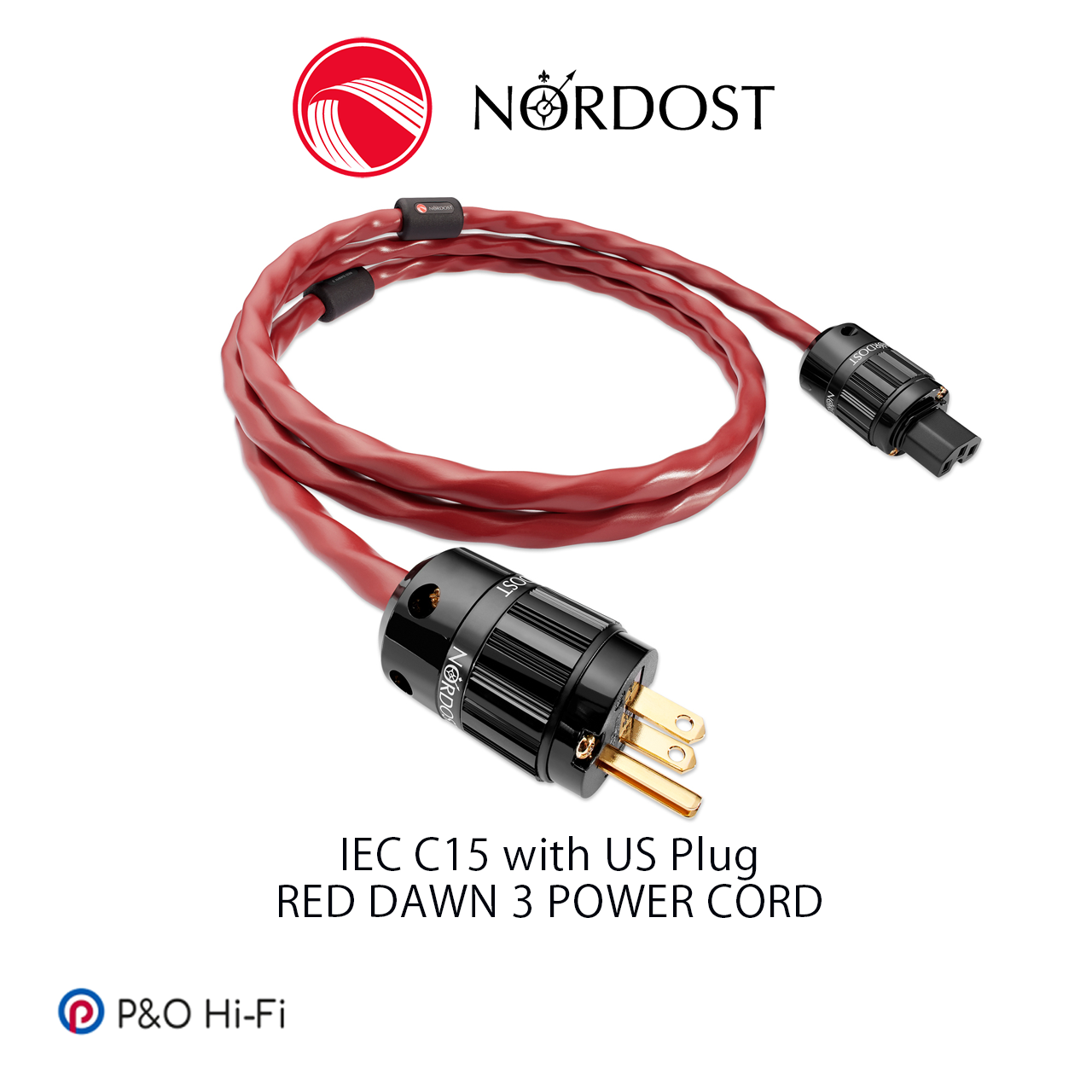 NORDOST RED DAWN 3 電源線 (美式/英式)