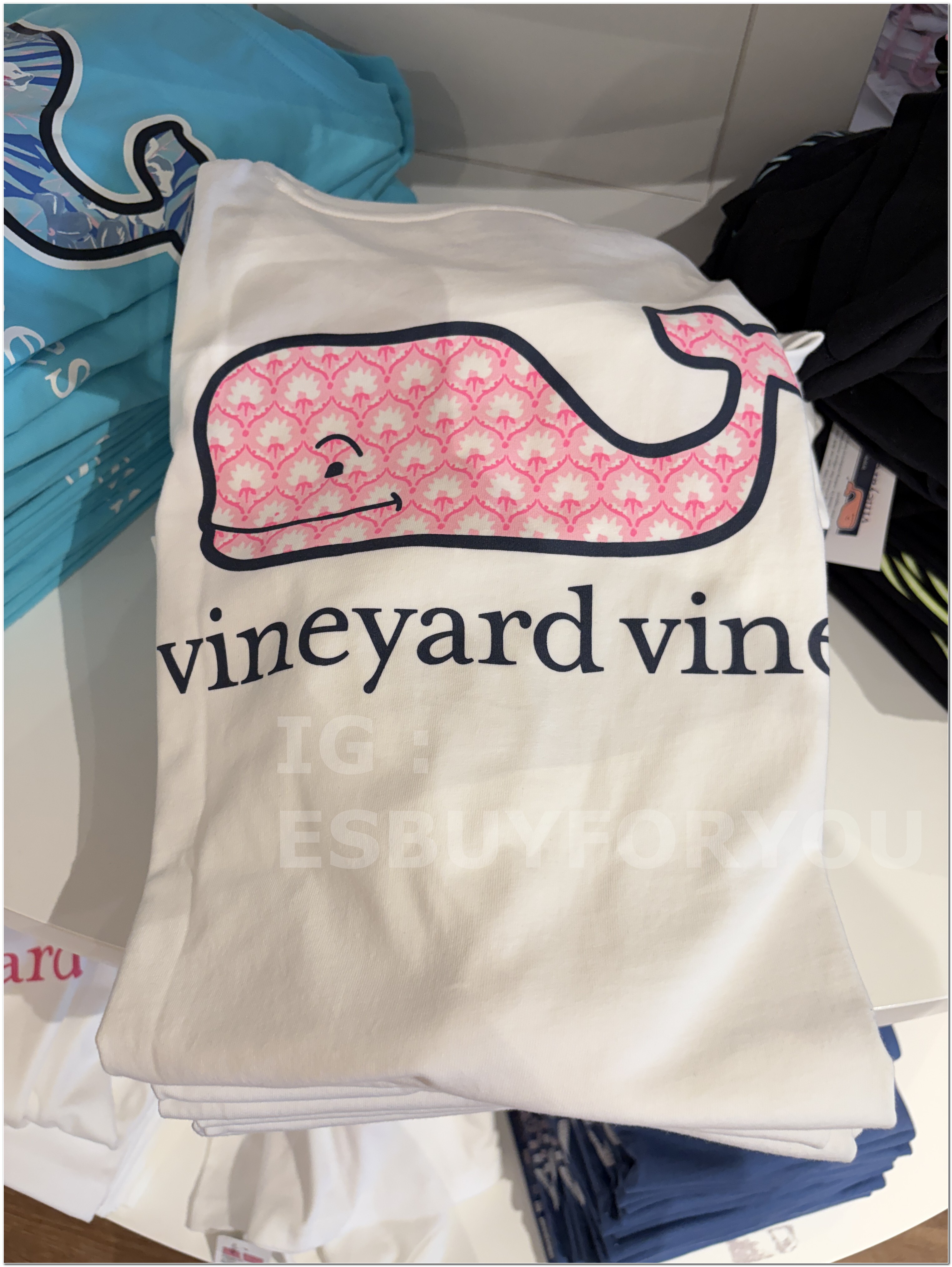 【限時】Vineyard Vines小鯨魚 女大人 造型小鯨魚 短TEE