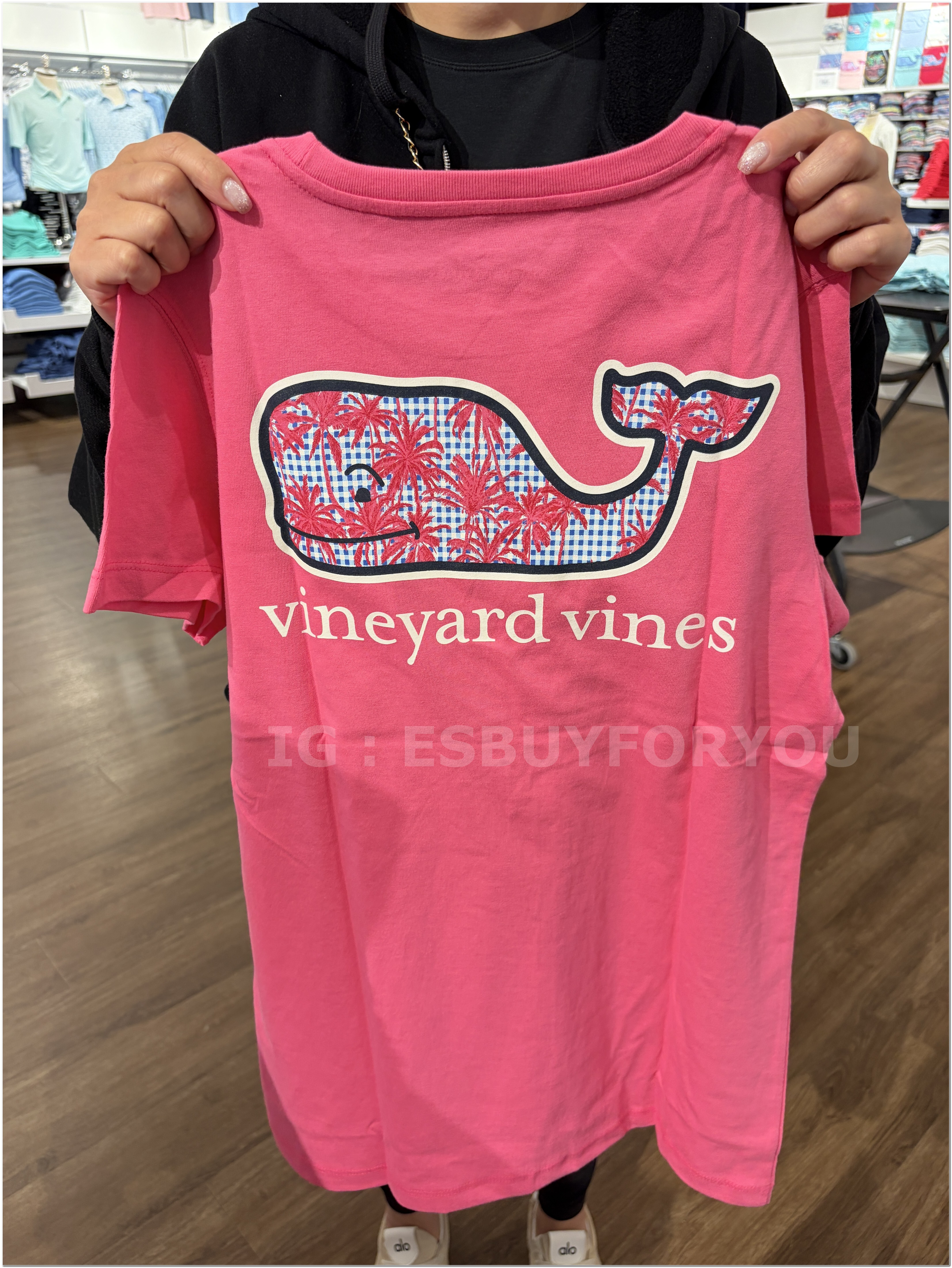 【限時】Vineyard Vines小鯨魚 女大人 夏威夷鯨魚 短TEE