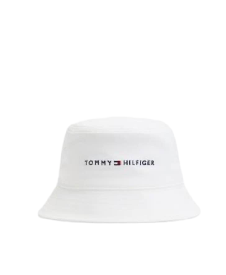 【Tommy Hilfiger USA】Tommy Logo Bucket Hat 69JA223  白