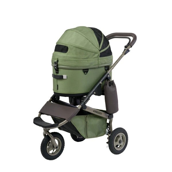 日本AirBuggy Dome3 Premier Regular 高級寵物手推車12kg- MOSS GREEN苔綠色