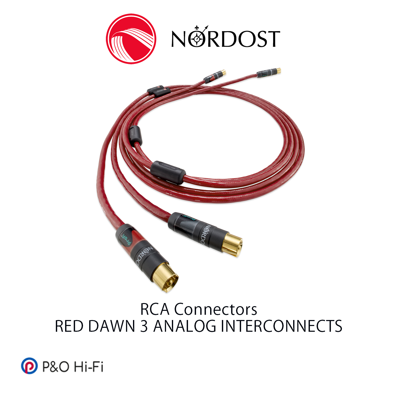 NORDOST RED DAWN 3 模擬訊號線 (RCA/XLR)