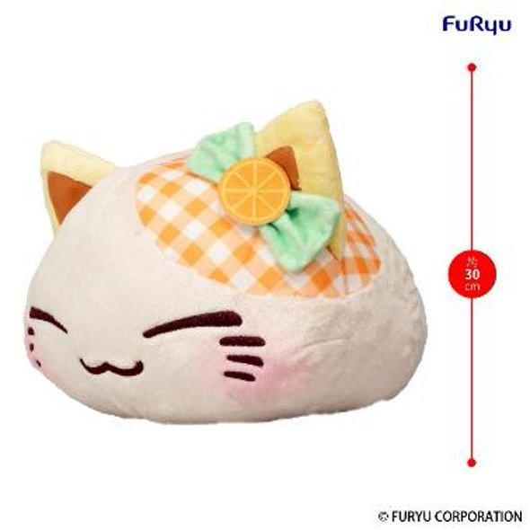 「ACG.GO」「預購」[Big Plush]《Nemuneko Cat》 水果熊貓 -香橙-