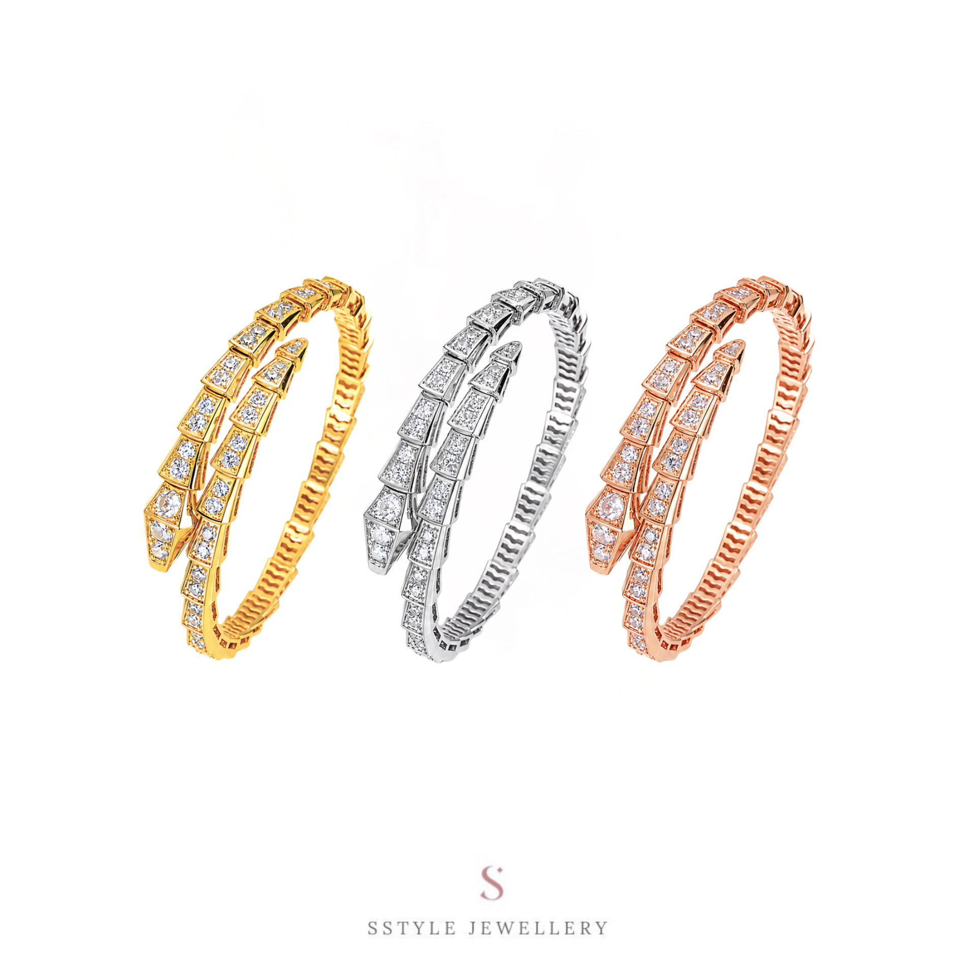 Bvl Moissanite Bangle（Preorder）