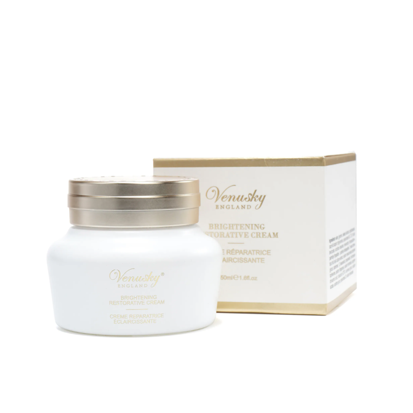 TF04 VENUSKY 白藜蘆醇提升緊緻 絲漾面霜 BRIGHTENING RESTORATIVE CREAM 50ml **到期日:約2028/02 (5060515600084)