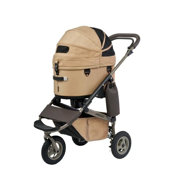 日本AirBuggy Dome3 Premier Regular 高級寵物手推車12kg- SEED BEIGE 種子米色