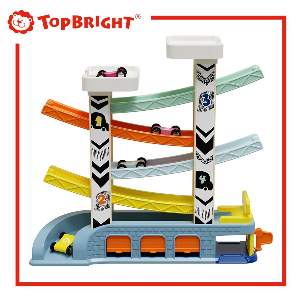 【Top Bright】多層賽車跑道
