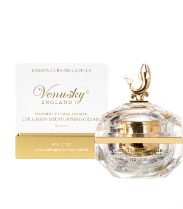 TF07 VENUSKY  水純膠原保濕面霜 COLLAGEN MOISTURISING CREAM 50G **到期日:約2029/02 (5060515600039)