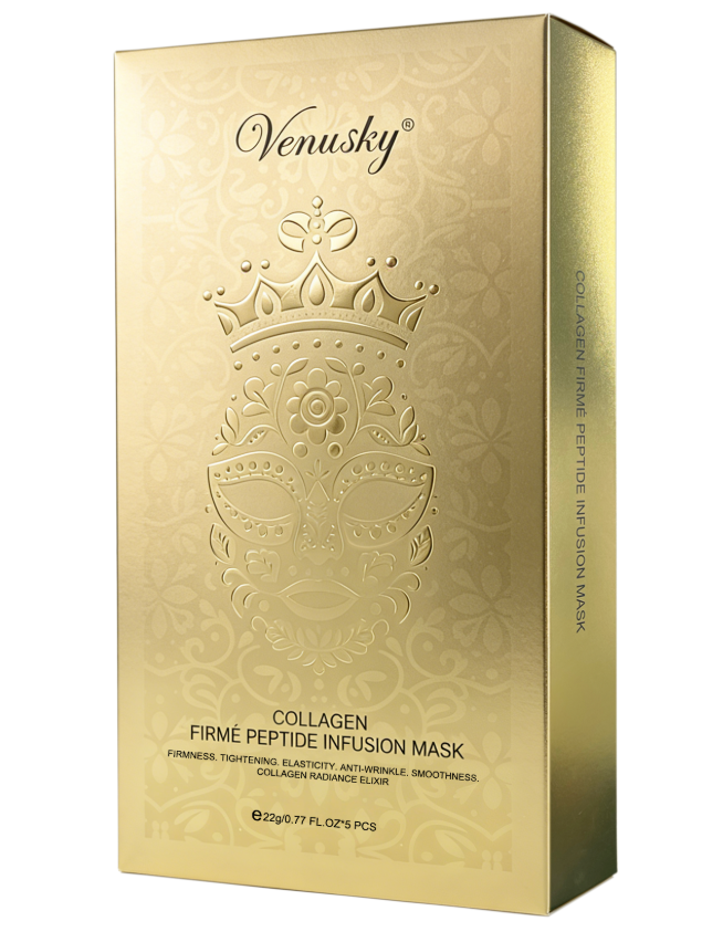 TF09 VENUSKY Collagen Repair Treatment Mask (5 pcs) VENUSKY 膠原蛋白修護精華面膜（5片裝） **到期日:約2029/01 (5060515600138)