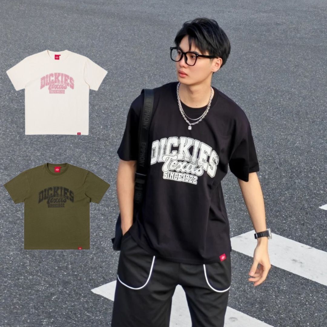『預購商品』Dickies 美式字體LOGO 寬鬆短踢 DK0A88E3