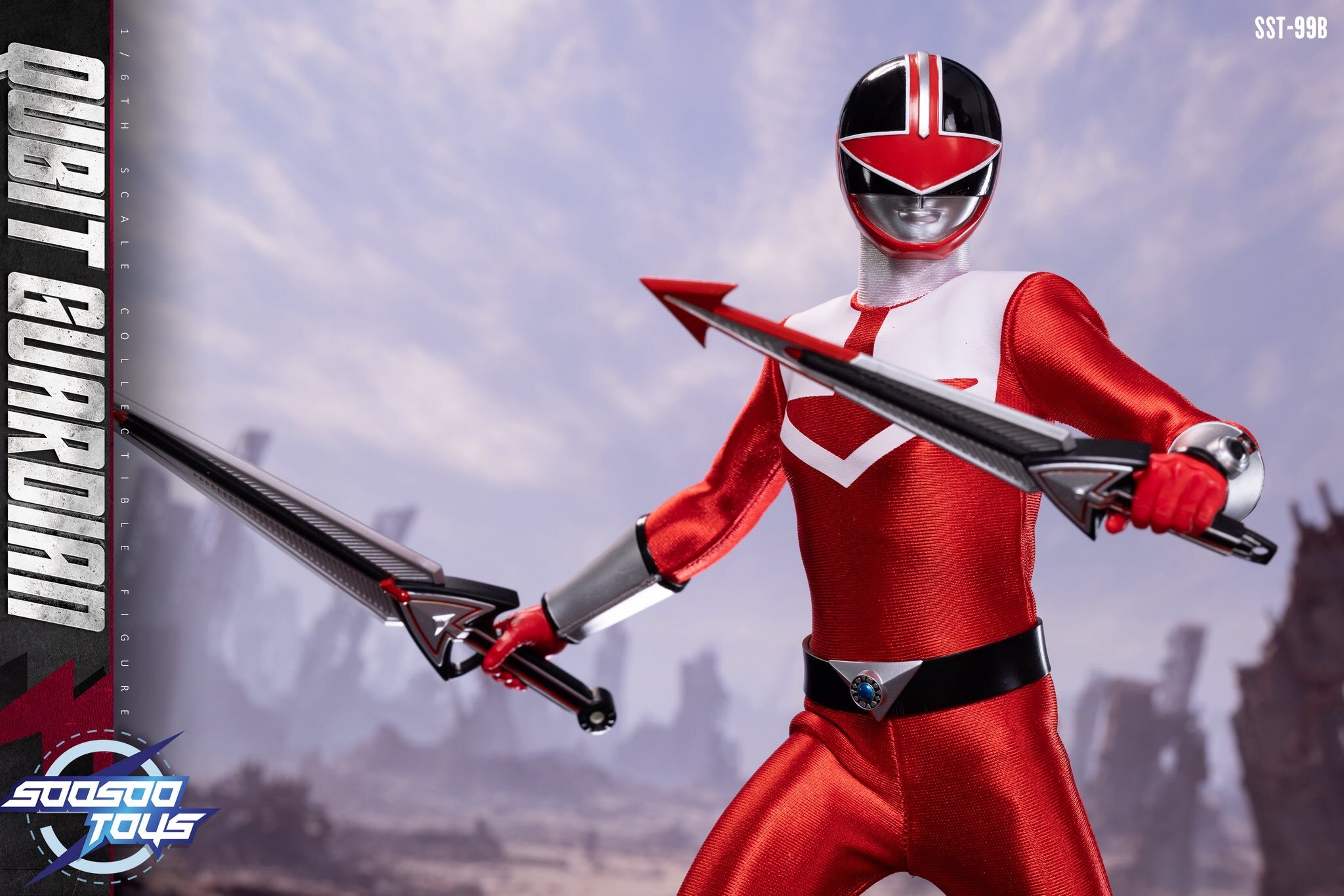 (預訂) Soosootoys SST099AB 1/6 Red time Guardian & Qubit Guardian set