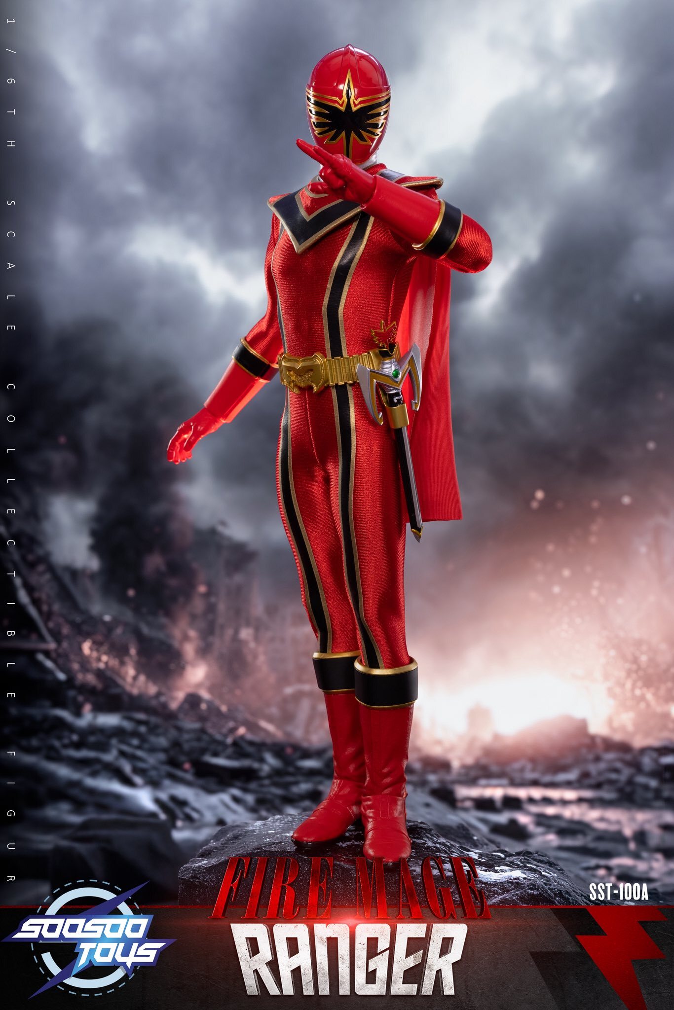 (預訂) Soosootoys SST100A 1/6 Fire Mage Ranger figure