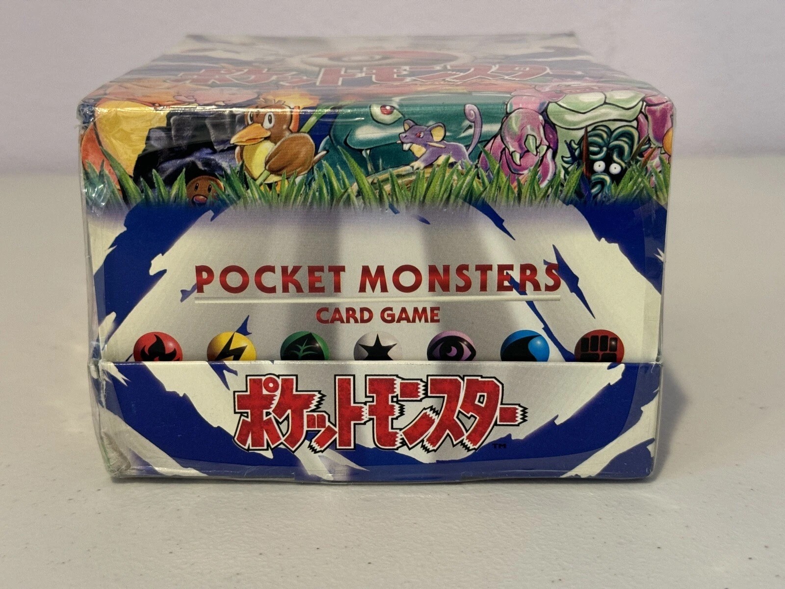 Pokemon Card Base Set Starter Deck Box 1996 Japanese (10 Decks) Factory Sealed