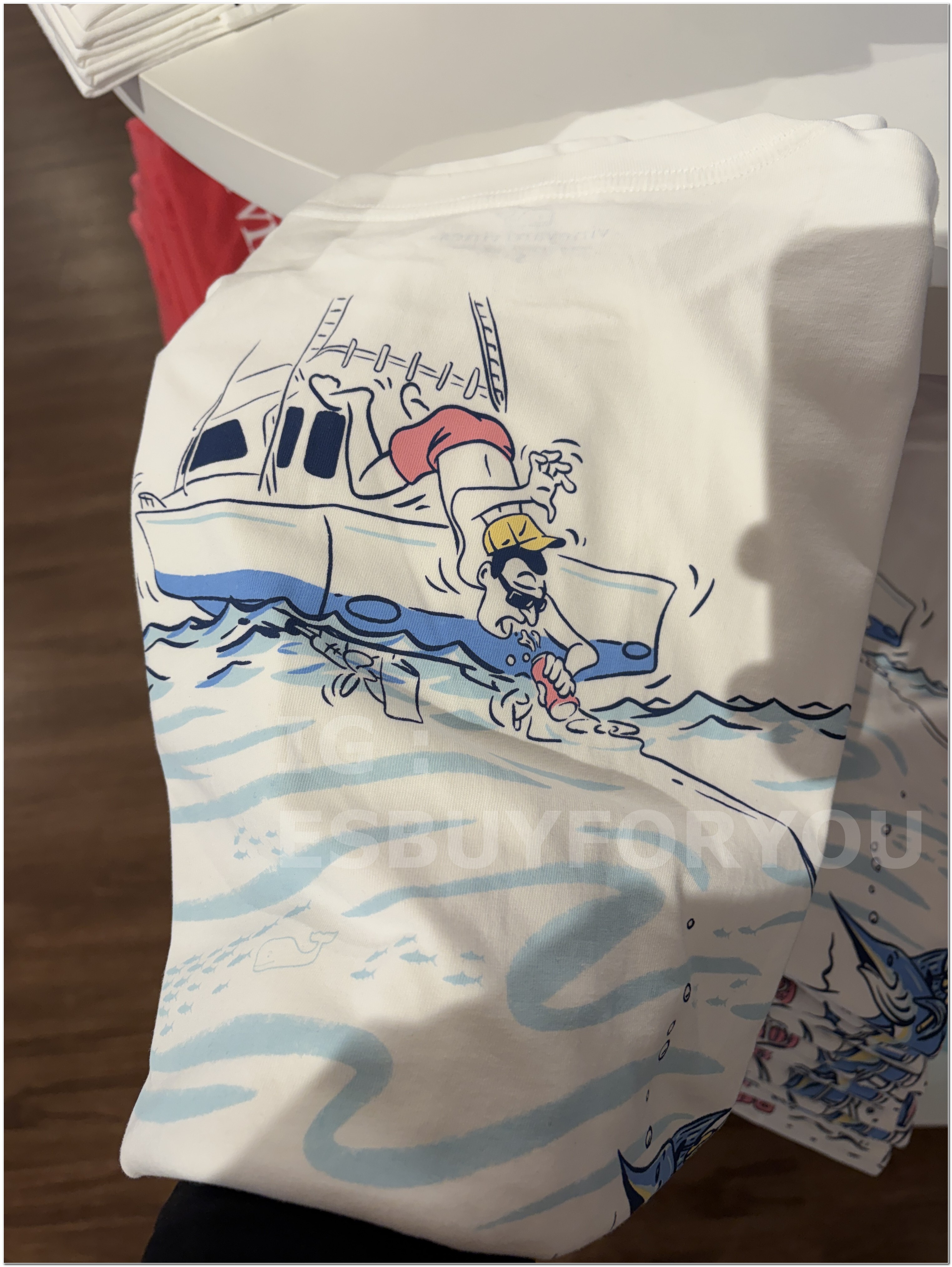 【限時】Vineyard Vines小鯨魚 男大人 造型圖案 短TEE