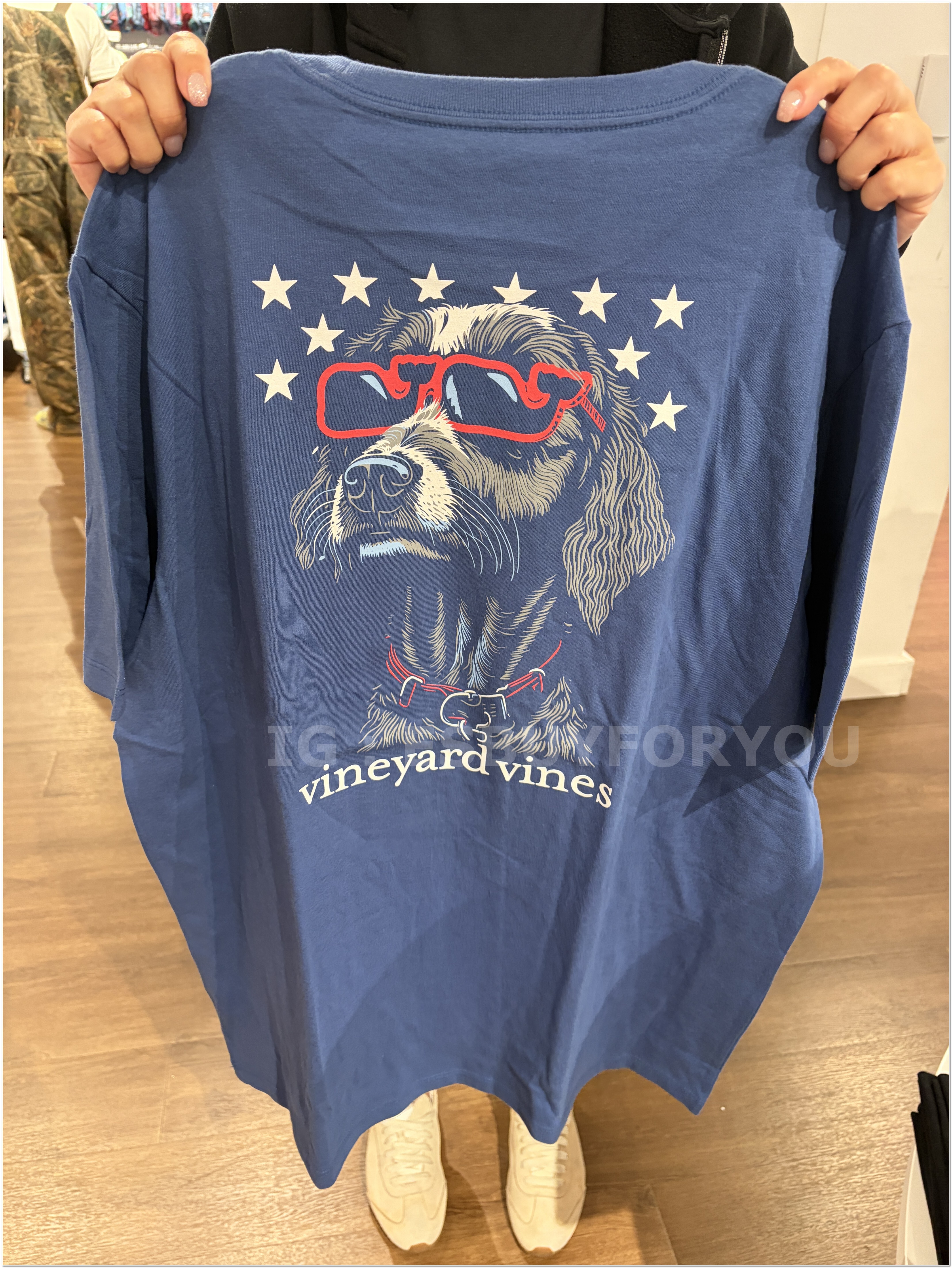 【限時】Vineyard Vines小鯨魚 男大人 狗狗圖案 短TEE