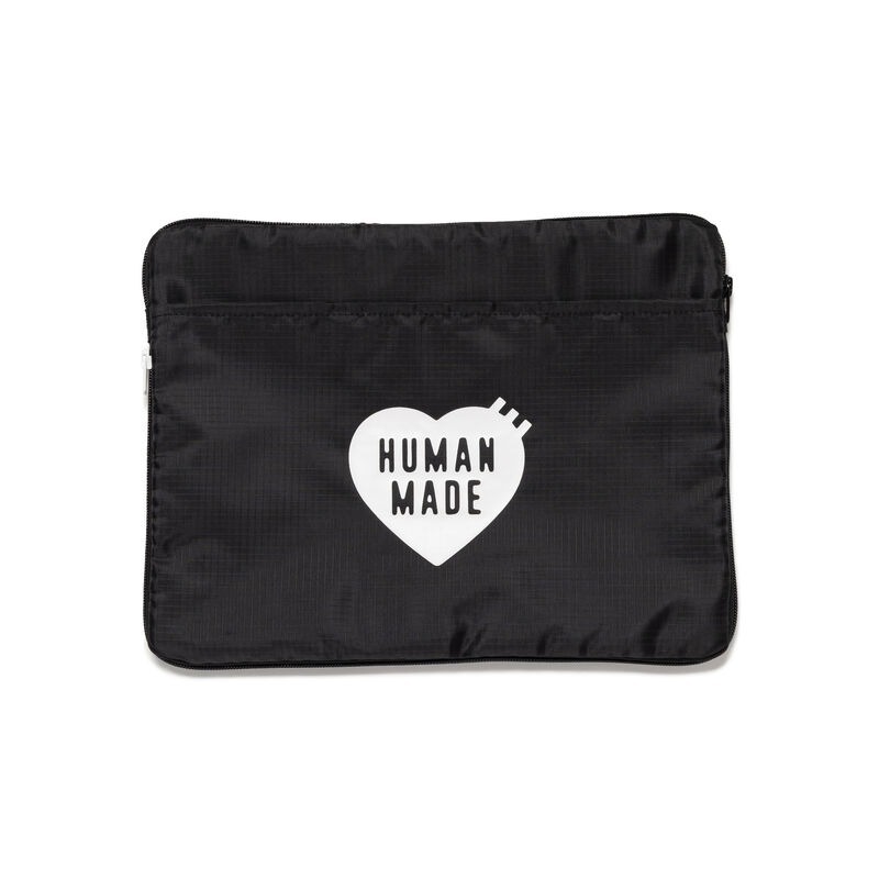 預購┃HUMAN MADE TRAVEL CASE LARGE L號 螢光綠 黑色 收納包