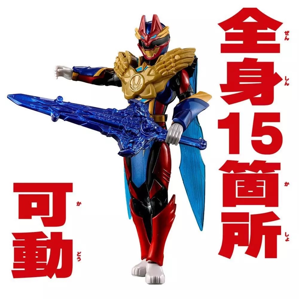【玩具研究中心】萬代 第一戰隊 特加神機器人紅狼者 可動公仔