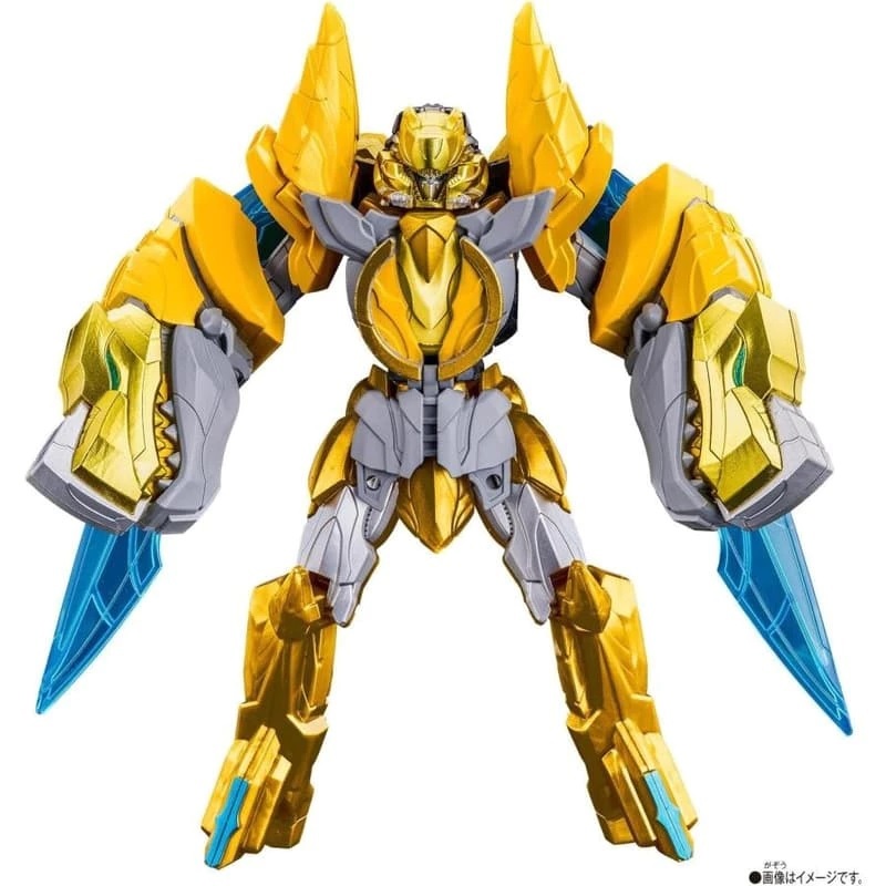 【玩具研究中心】萬代 第一戰隊 特加神機器人黃暴龍者 可動公仔
