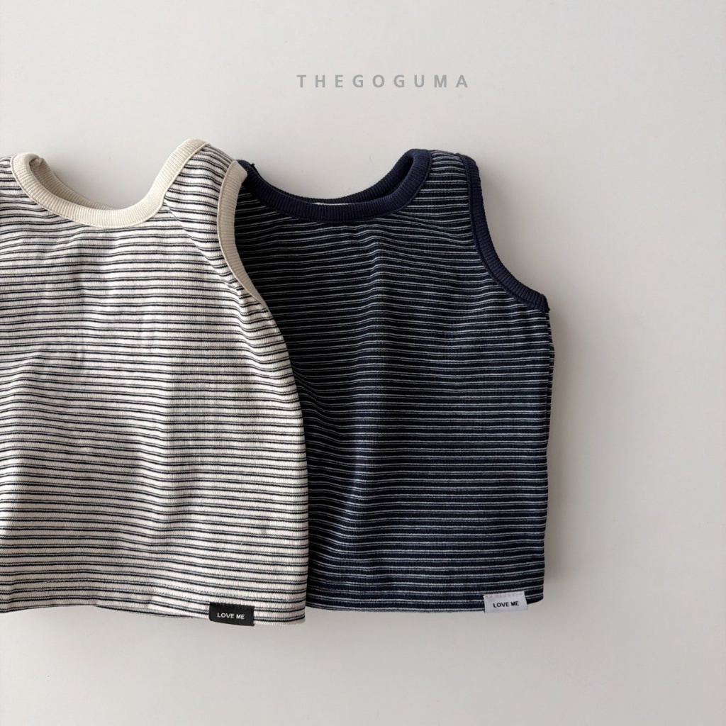 韓國🇰🇷THEGOGUMA 條紋背心(XS-XL/JS-JL)