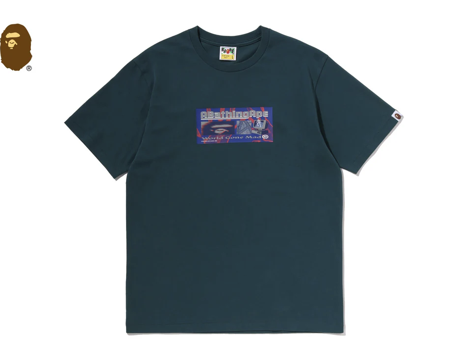 【BAPE男生】0530發售 HANDPRINT LOGO TEE