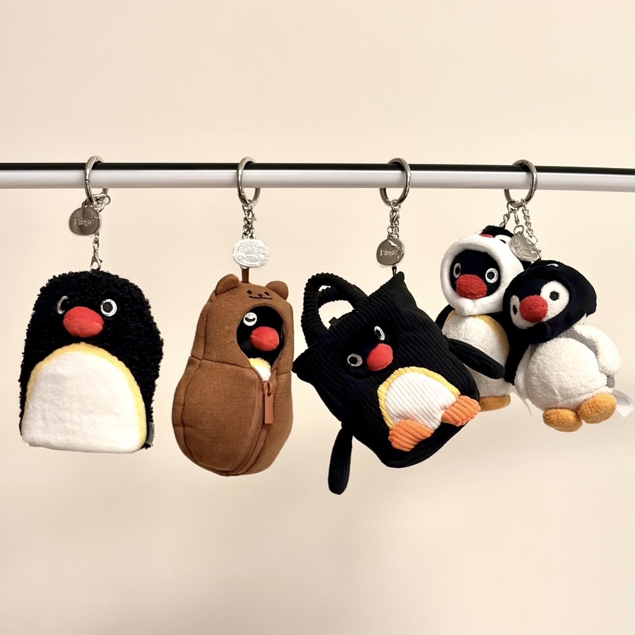 企鵝家族 PINGU MINI MEME系列 絨毛吊飾 盲盒 共八款
