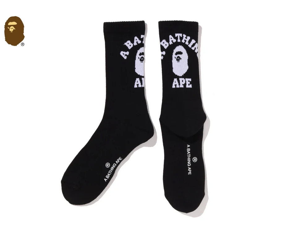 【BAPE配件】0530發售 COLLEGE SOCKS UNDERWEAR