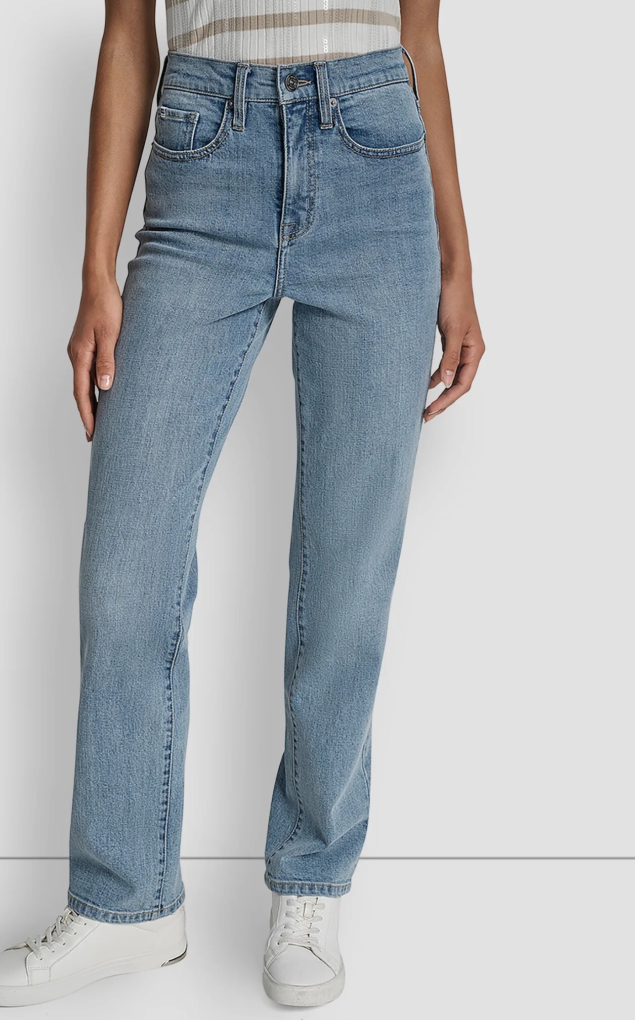 [S] DKNY BRYANT HIGH RISE CLASSIC STRAIGHT, DJ5B4109-F3L (SD1859)