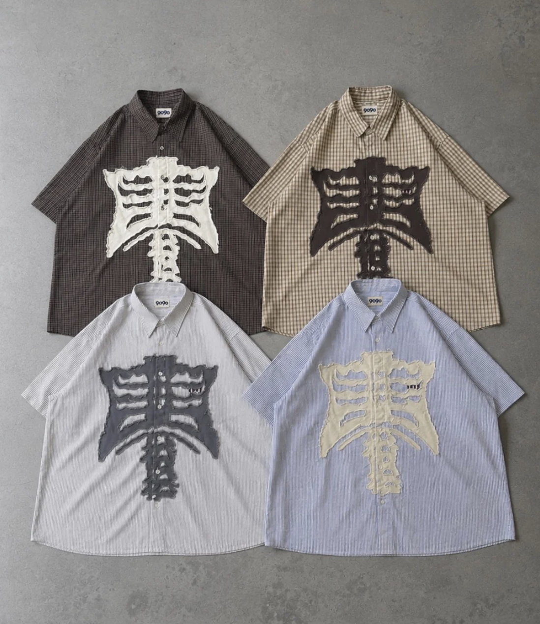 【9090】0530發售 9090 Bone Stripe S/S Shirt
