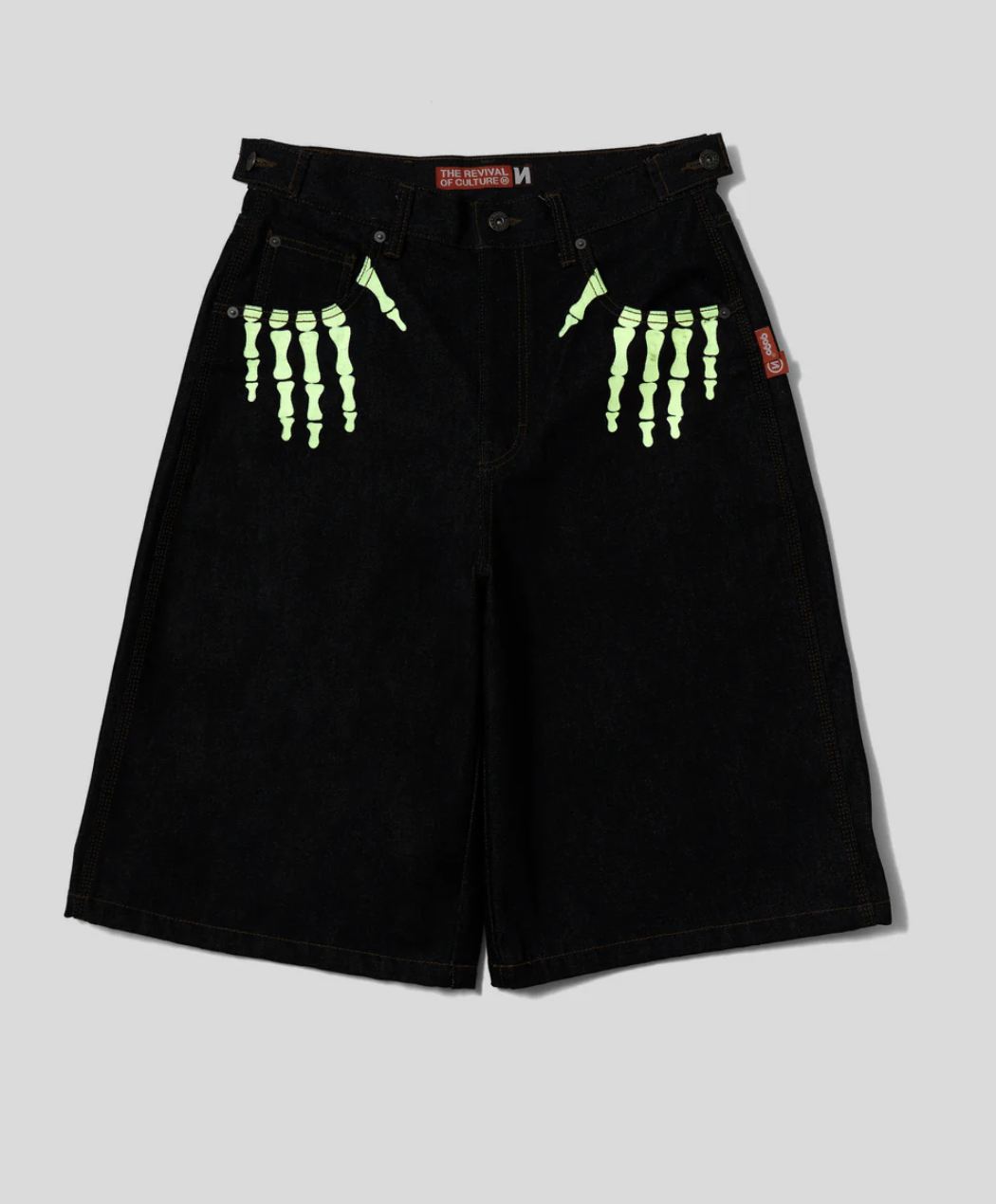 【9090】0530發售 9090 Bone Hand Denim Jorts