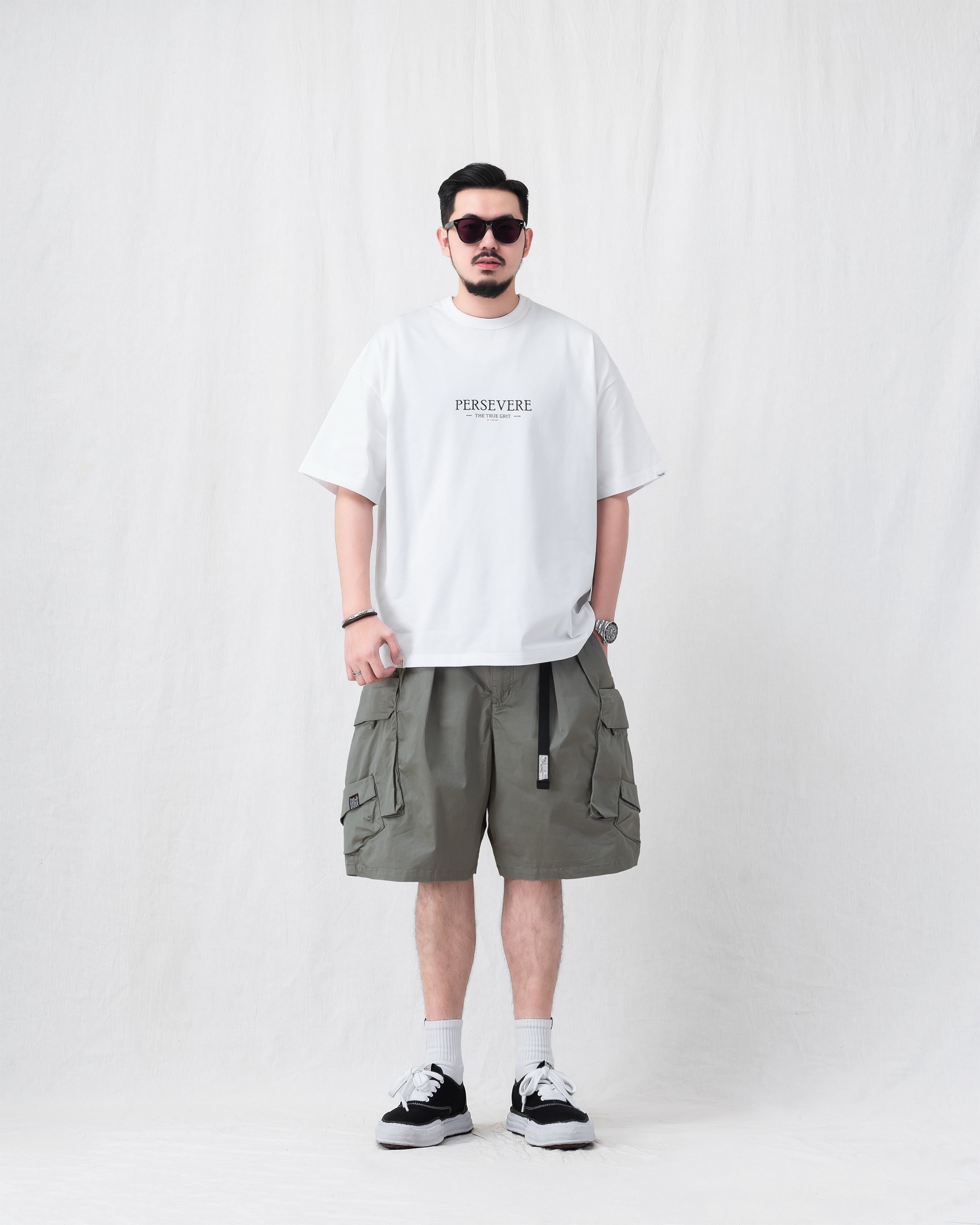 PERSEVERE 黑白照片圖像短T｜Monochrome Graphic Photo T-Shirt（26SS）