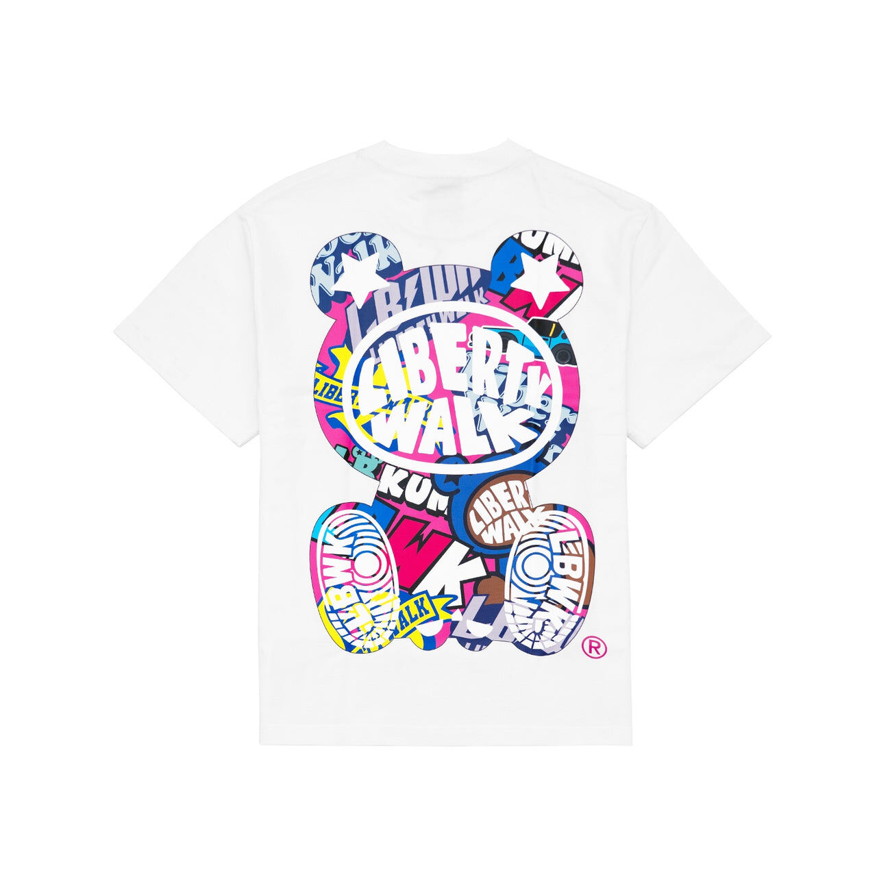 【LIBERTY WALK】大人款 0530發售新品LB BIG KUMA COLORFUL TEE