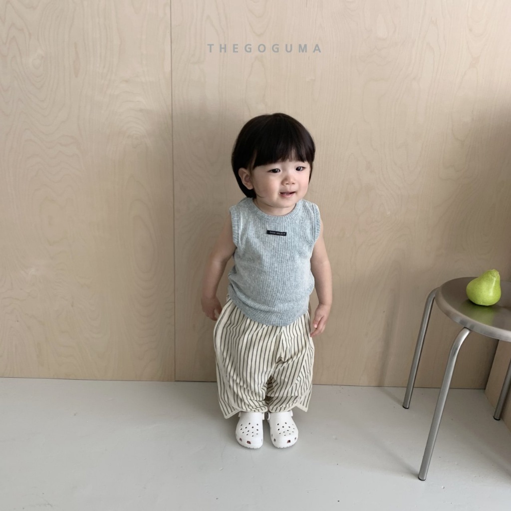 韓國🇰🇷THEGOGUMA 夏日螺紋背心(XS-XL/JS-JL)
