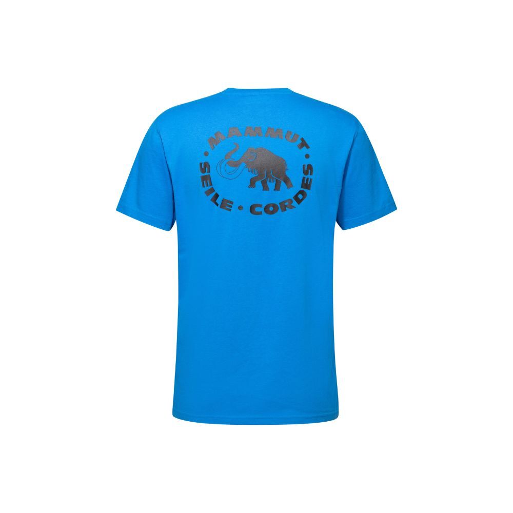Mammut  有機棉 Seile T-Shirt Cordes 男款 / 冰藍 (M1017009755072)