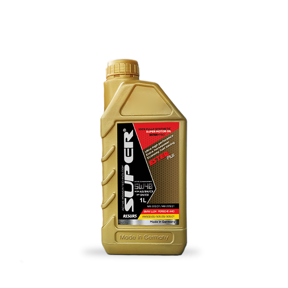 SuperNano ESTER Plus 5W40 Full Synthetic Motor Oil  | HTHS Ultra Performance | 1L