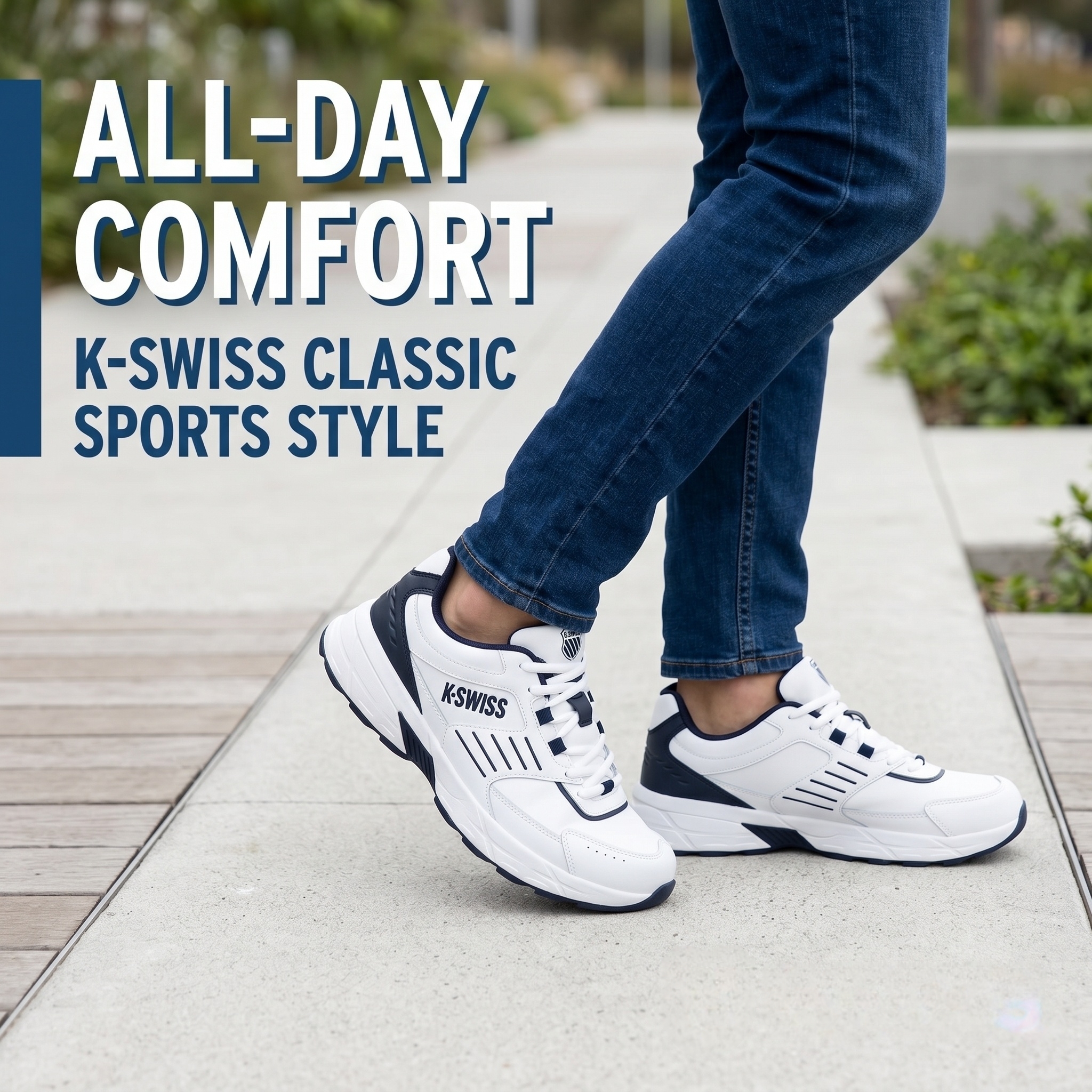 【預購】K-Swiss H052940 男裝拼色運動鞋