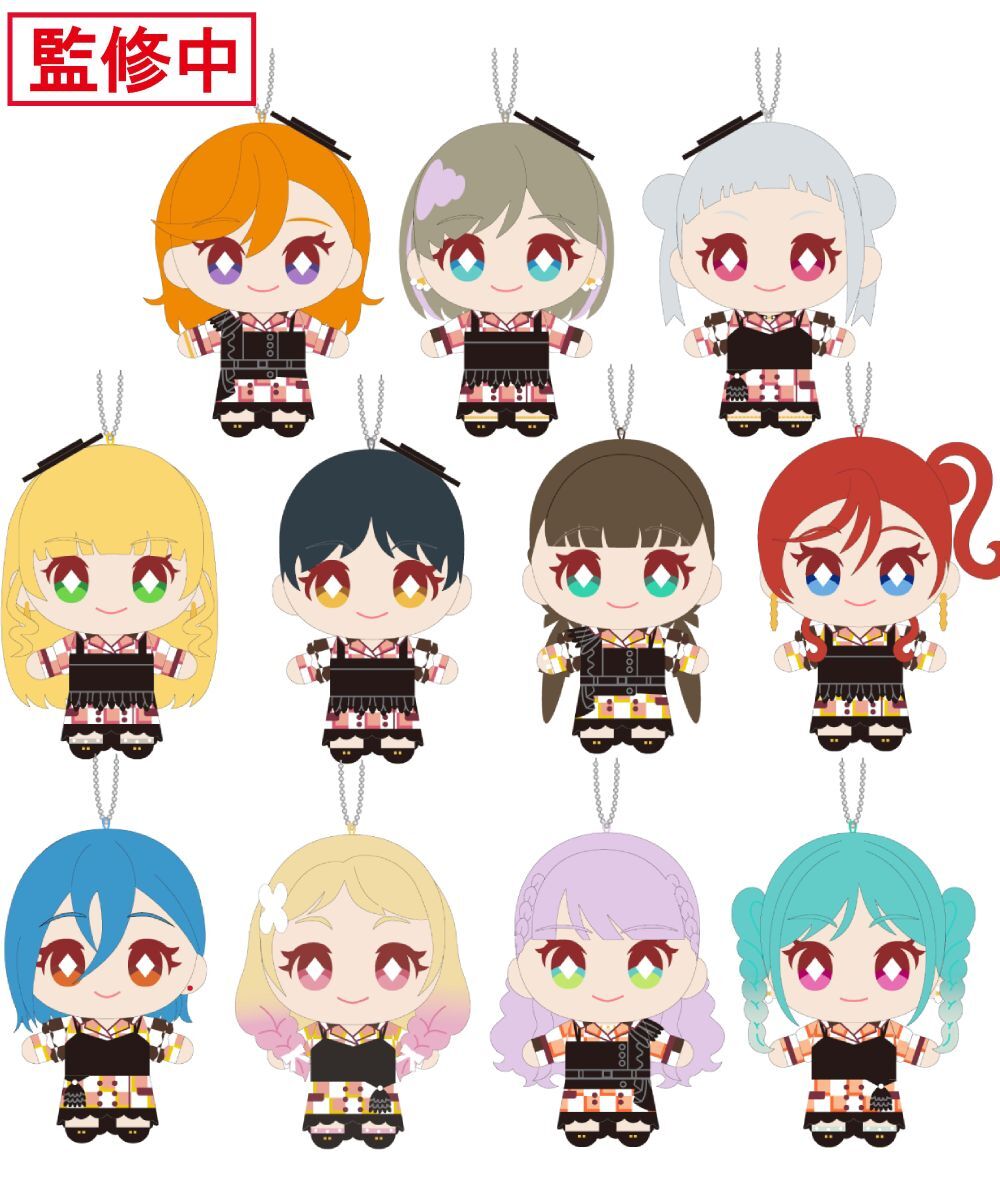 預購-『LoveLive！Superstar!!』ぬいライブ！吊飾娃 Ver.Let's be ONE 系列【日本進口精品】