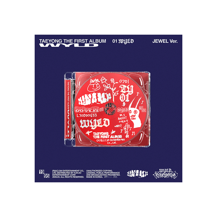 Taeyong The 1st Album [WYLD] ( Jewel case Ver.)