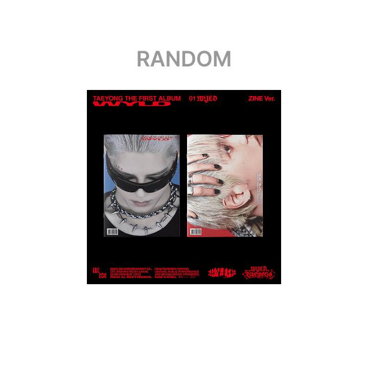 Taeyong The 1st Album [WYLD] ( Zine Ver.)