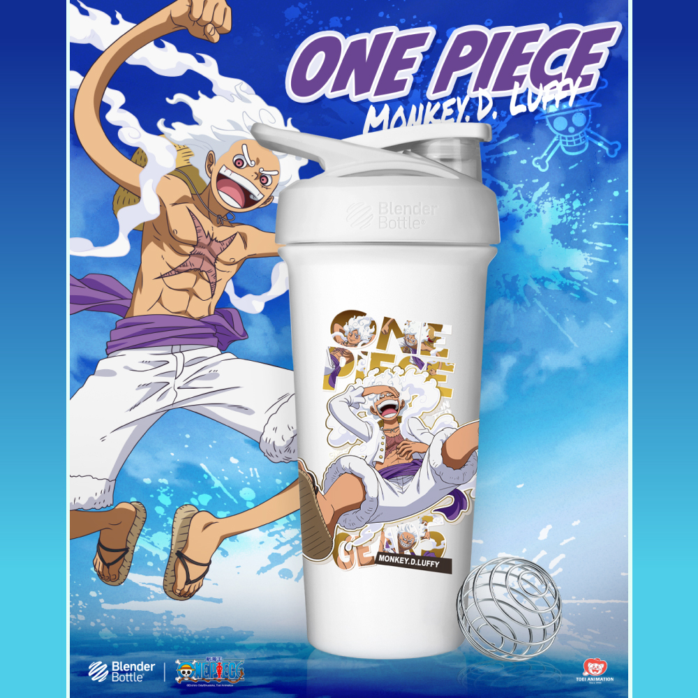 航海王 x Blender Bottle® 不鏽鋼隨行杯 | 魯夫五檔