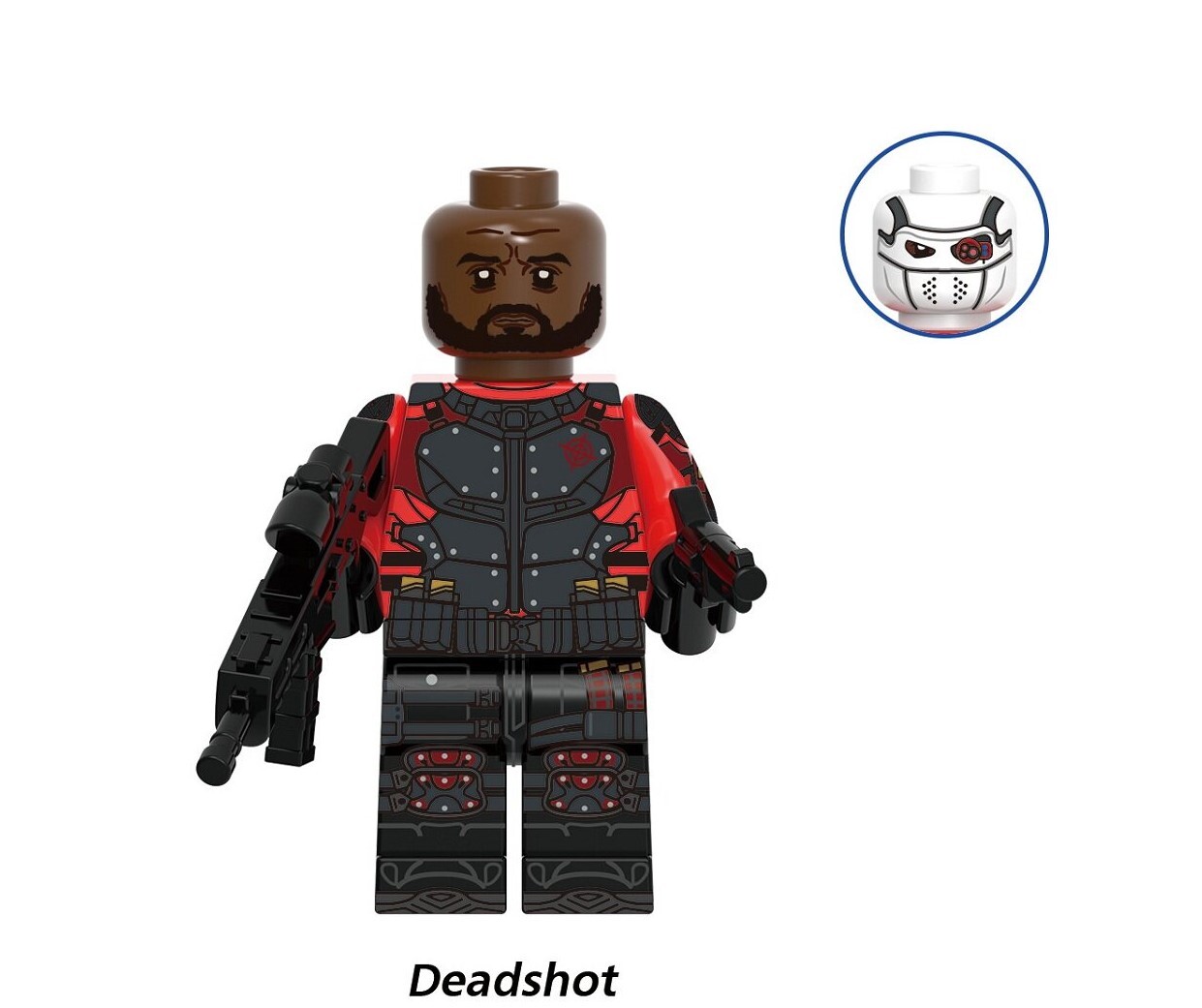Batman Deadshot Custom Minifigures Fit Lego G0189 GH0692