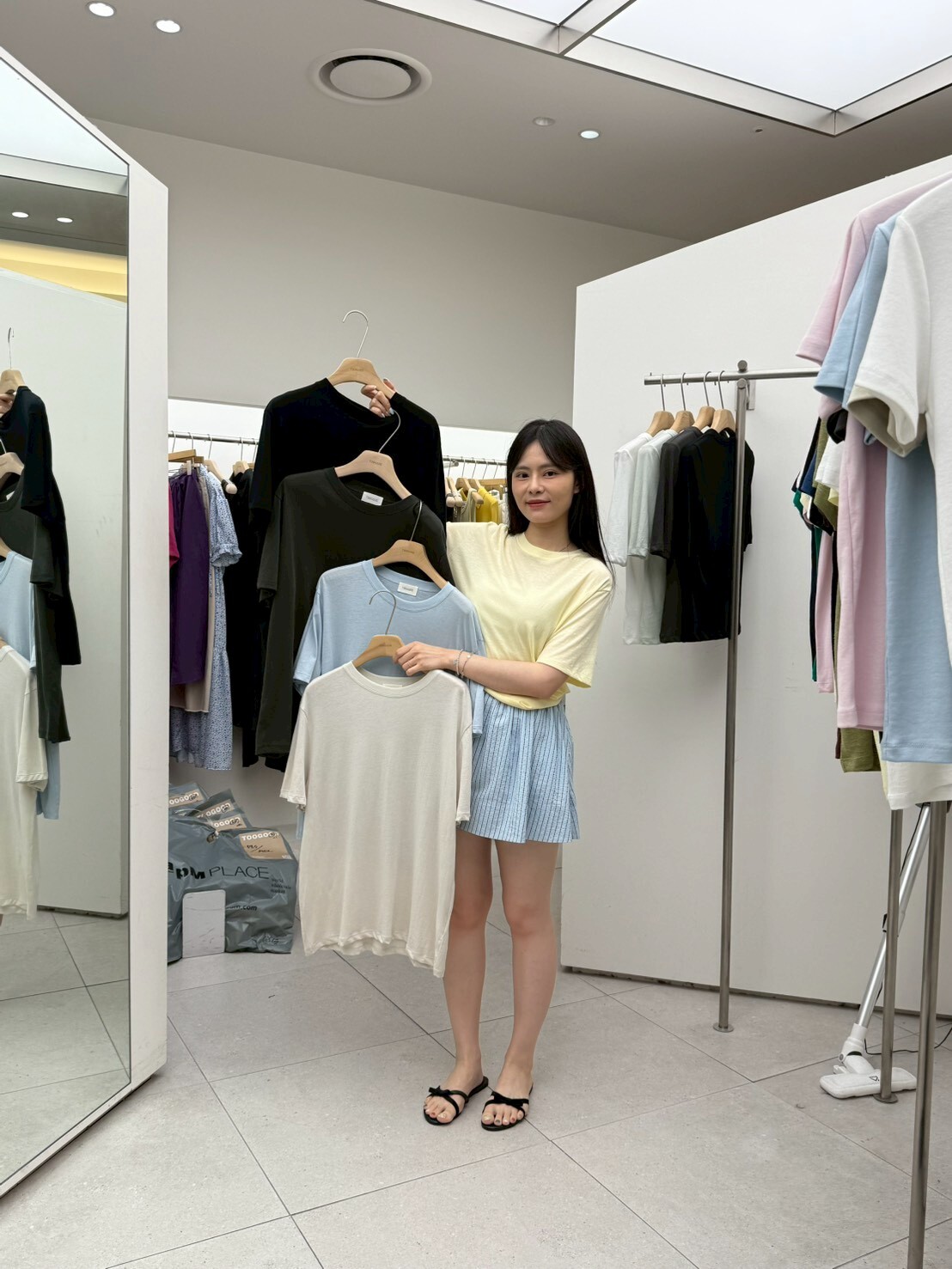 TG6226 透膚圓領Tee