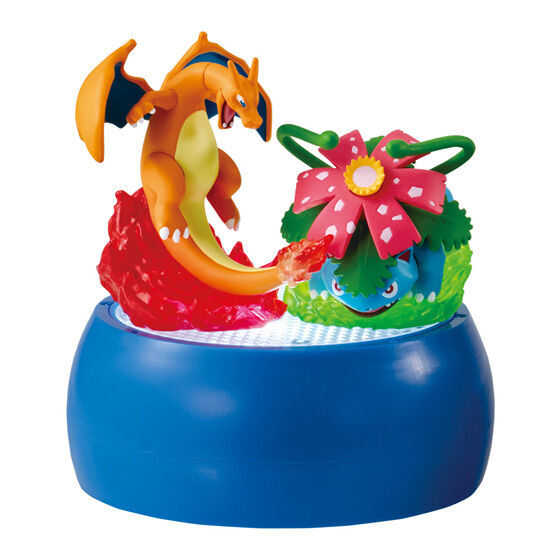 全新現貨 Bandai 扭蛋 Capsule Toys Pokemon POKÉMON 寵物小精靈 精靈寶可夢 Battle Collection Light 發光對戰系列 一套三款 行版